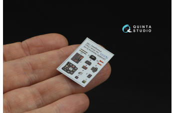 3D Декаль интерьера кабины Nakajima Ki-44 (Hasegawa)