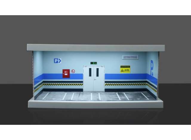 Diorama *Parking lot with light C*