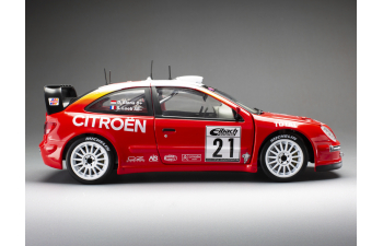 CITROEN Xsara WRC #21 Winner ADAC Rallye Deutschland S.Loeb/D.Elena (2002), red