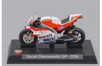 DUCATI Desmosedici Gp16 Team Ducati N4 Season Motogp (2016) Andrea Dovizioso , red / white