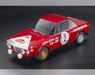 LANCIA Fulvia Hf 1600 Coupe (night Version) №2 Winner Rally Sanremo (1972) Amilcare Ballestrieri - Arnaldo Bernacchini, Red White
