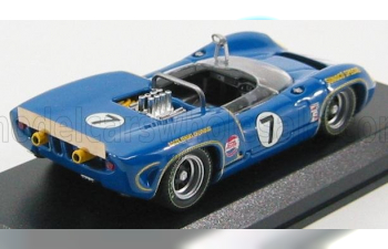 LOLA T70 Spider N 7 Nassau 1966 M.donohue, Blue