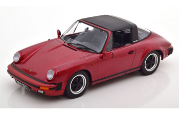 PORSCHE 911 SC Targa with Hardtop (1983), red metallic