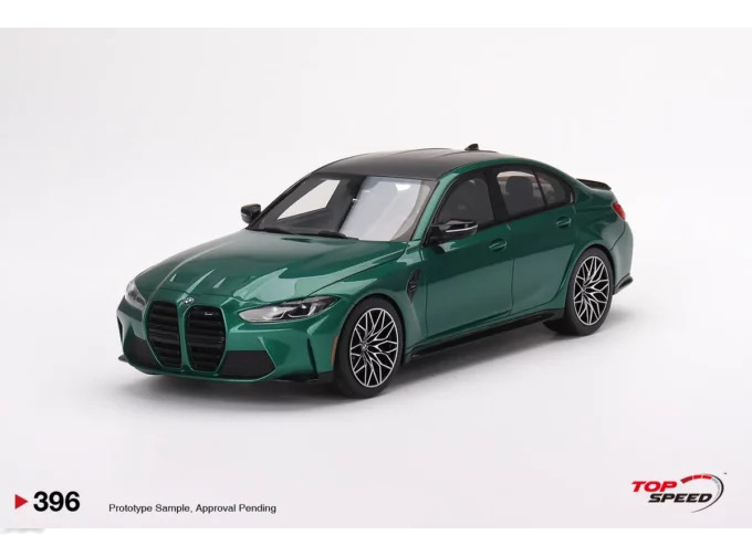 BMW 3-series M3 Competition (g80) (2021), Green Met