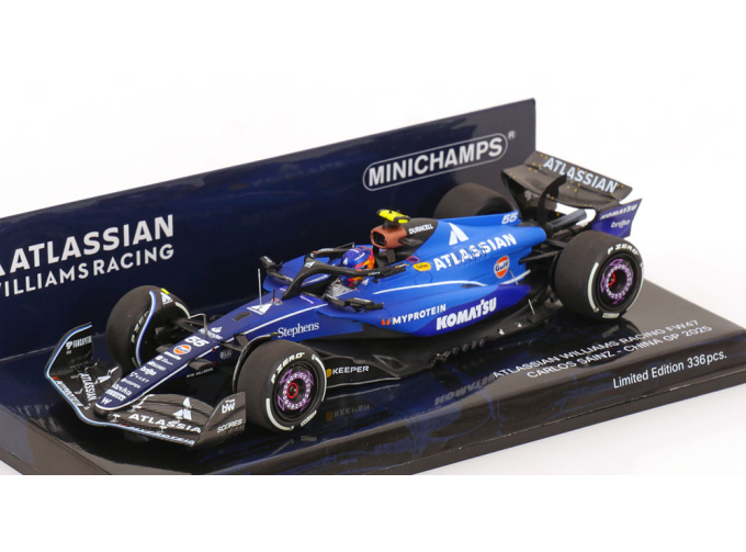WILLIAMS F1 Fw47 Team Williams Atlassian Racing №23 Australian Gp (2025) Alexander Albon, Blue Black