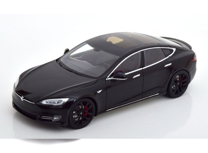 TESLA Model S P100D (2016), black