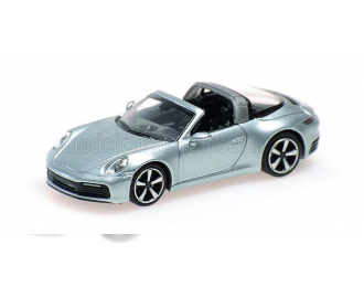 PORSCHE 911 992 Targa 4 Spider (2020), Blue Silver