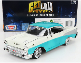 CHEVROLET Bel Air (1957), White Light Blue