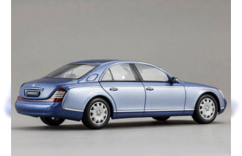 MAYBACH 57 SWB (2003), cote d'azur blue middle/cote d'azur blue bright