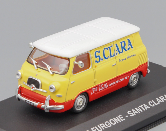 FIAT 600 FURGONE "SANTA CLARA" 1962 Yellow/Red