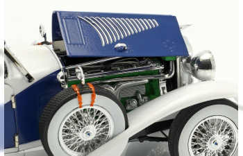 DUESENBERG II SJ La Grande Torpedo (1930), White/Blue