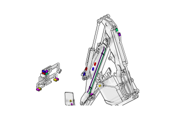 Набор для конверсии ЭО-2621А для ЮМЗ-6Л 