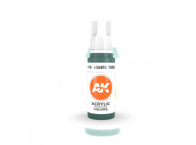 Краска акриловая 3rd Generation Aquatic Turquoise 17ml