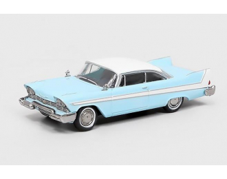 PLYMOUTH Fury (1958), light blue / white