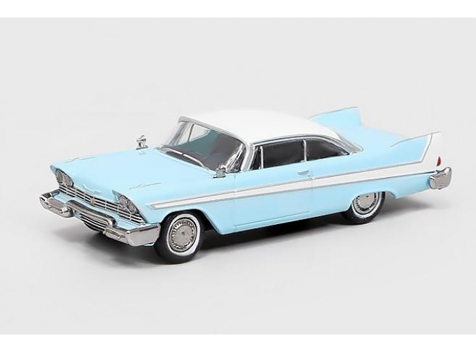 PLYMOUTH Fury (1958), light blue / white