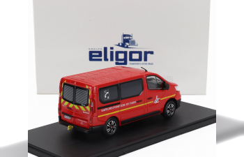 RENAULT Trafic Minibus Bspp Sapeurs Pompiers De Paris (2022), Red