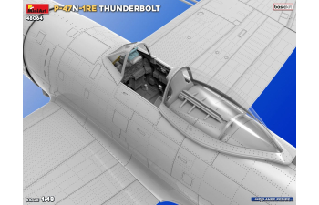 Сборная модель P-47n-1re Thunderbolt Airplane Military 1942