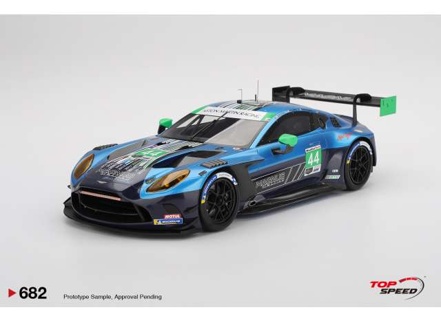 Aston Martin Vantage GT3 EVO #44Magnus Racing IMSA Daytona 24 Hrs, blue/black 2025