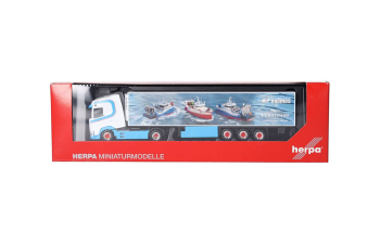 DAF XG+ Vebatrans, blue