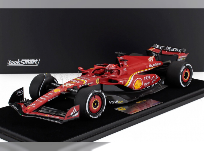 FERRARI SF-24 №16 Team Scuderia Ferrari 3rd Australian GP Charles Leclerc (2024), red/black