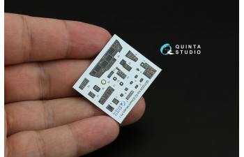 3D Декаль интерьера кабины Ка-52 (Dream Model) (с 3D-печатными деталями)