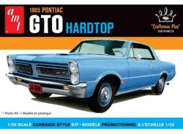 Сборная модель Pontiac GTO Hardtop Craftsman Plus, plastic modelkit 1965