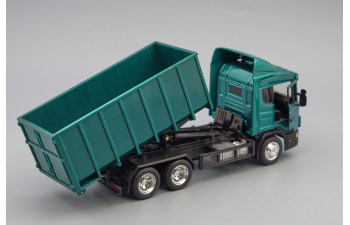 SCANIA 124L 400 Topline, green