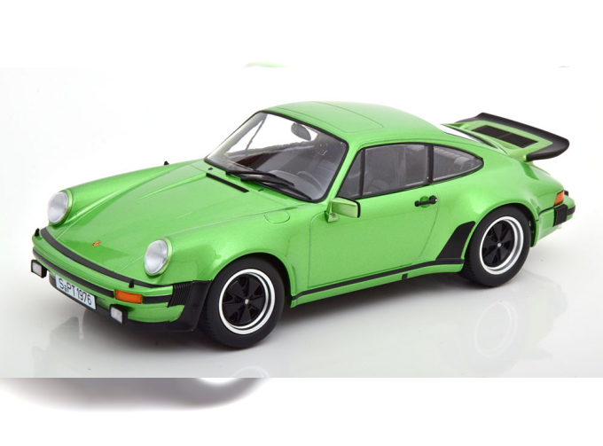 PORSCHE 911 (930) Turbo 3.0 (1976), green metallic