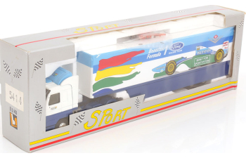 SCANIA 143M 500 Benetton Ford F1 race transporter (1994)