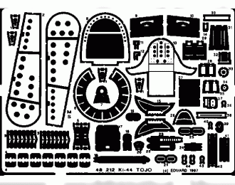 Фототравление Ki-44 Tojo