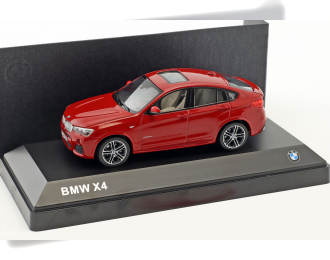 BMW X4 (2015), red metallic