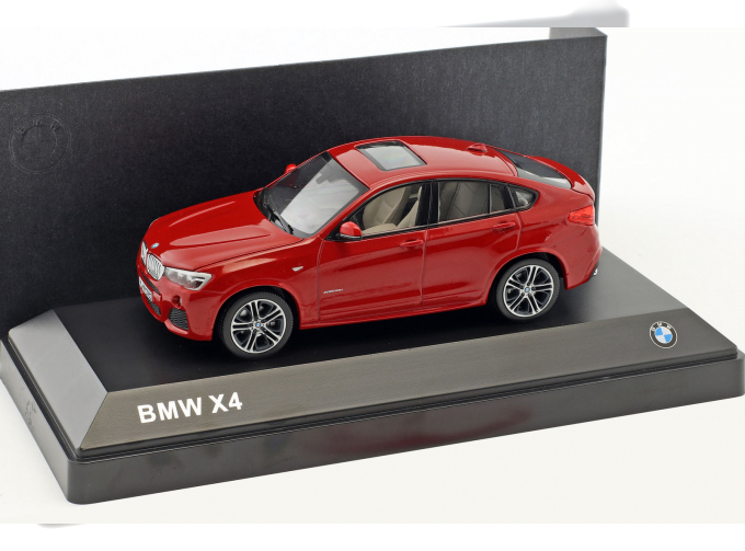 BMW X4 (2015), red metallic