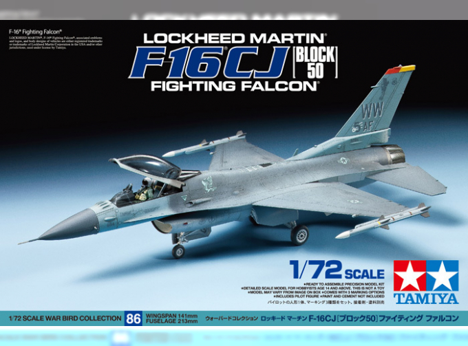 Сборная модель F-16 CJ Fighting Falcon - Block 50