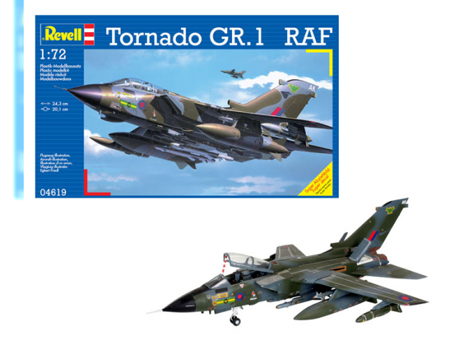 Сборная модель Самолет Tornado GR. 1 RAF