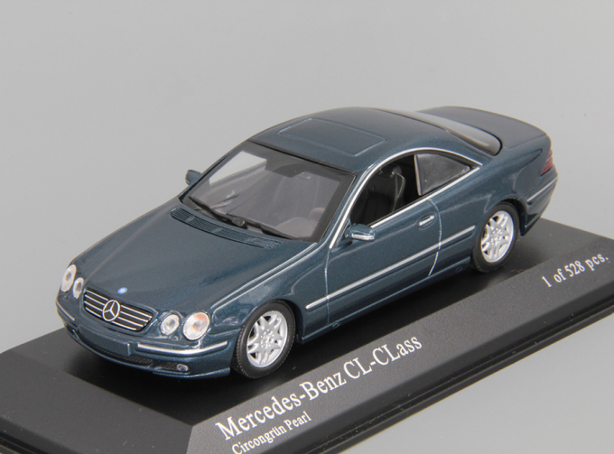 MERCEDES-BENZ CL-Class Coupe C215 (1999), green metallic