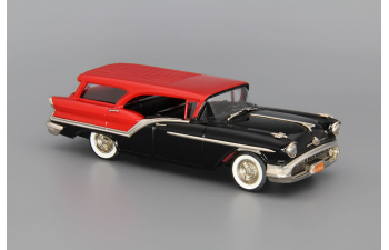 OLDSMOBILE Super 88 Station Wagon (1957), black / red