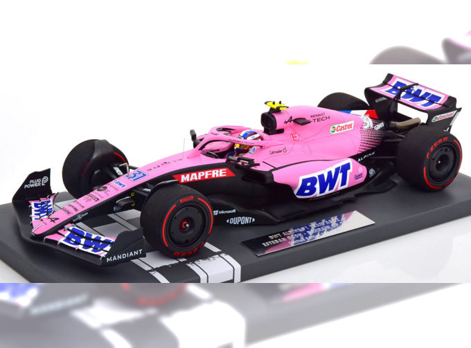 ALPINE BWT A522 GP Bahrain, Ocon (2022)