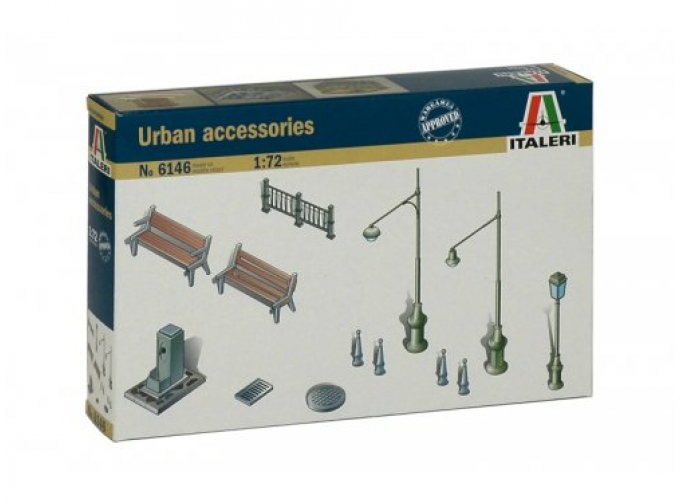 Сборная модель Диорама Urban accessoires