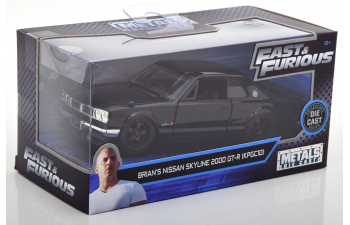 NISSAN Brian's Skyline 2000 Gt-r (1973) - Brian O'conner - Fast & Furious Vi (2013), Black