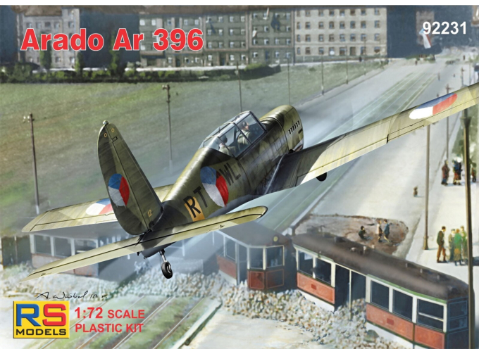 Сборная модель Arado Ar 396