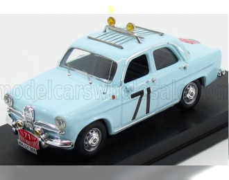 ALFA ROMEO Giulietta Ti N 71 Rally Montecarlo (1960) Loffler - Johansson, Light Blue
