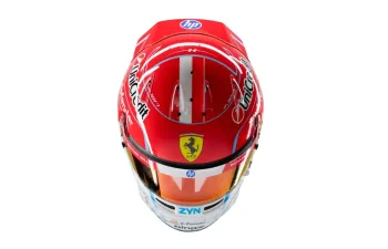 MINI HELMET Charles Leclerc Scuderia Ferrari HP 2026 Season, red