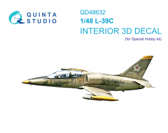 3D Декаль интерьера кабины L-39C (Special Hobby)