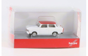 TRABANT 601, white/red