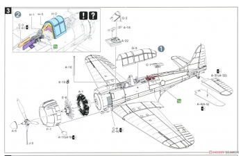 Сборная модель SBD-3 Dauntless