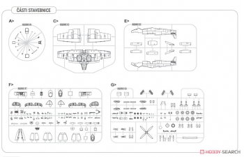 Сборная модель Spitfire Mk.IXc Late - The Weekend Edition