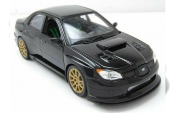 SUBARU Impreza WRX STi (2010), black