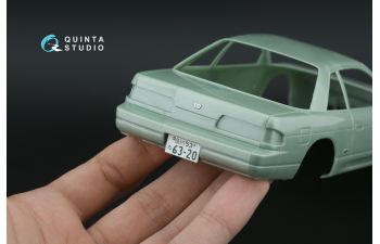 3D Декаль интерьера кабины Nissan Silvia S13 K-s (Tamiya) (с металлостикерами)