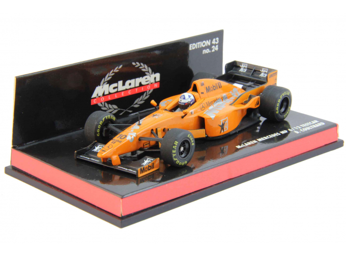 McLaren MERCEDES-BENZ MP 4 / 12 TestCar D. Coulthard, orange / black