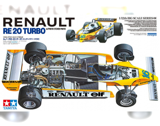 Сборная модель F1 Renault RE-20 Turbo с набором фототравления